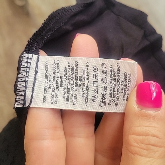 Free People Size 2 Black Verushka Halter Neck Sleeveless Lace Mini Short Dress - Picture 7 of 11